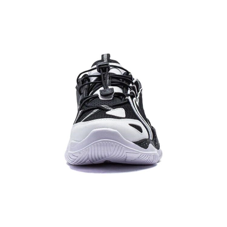 Li-Ning Детские повседневные туфли Cloud Low-Top Детские повседневные туфли Черный Белый YKCQ198-21