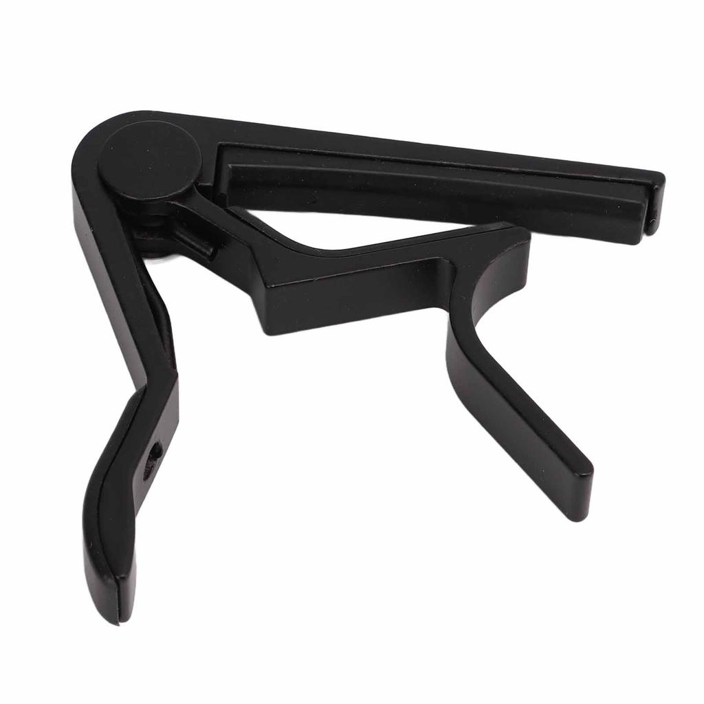 Каподастр быстрого снятия, зажим для струн, набор аксессуаров, комплект с 5 медиаторами для гитары, для баса, банджо, черный