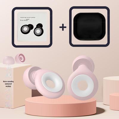 Профессиональные водонепроницаемые силиконовые беруши: Идеально подходит для плавания, шумоподавления, сна, купания и чистки ушей