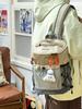Школьная сумка Гора На открытом воздухе Функциональный ветрозащитный рюкзак Мужской и женский Спортивный легкий походный рюкзак Японский Контрастный цвет Маленькая школьная сумка Модный