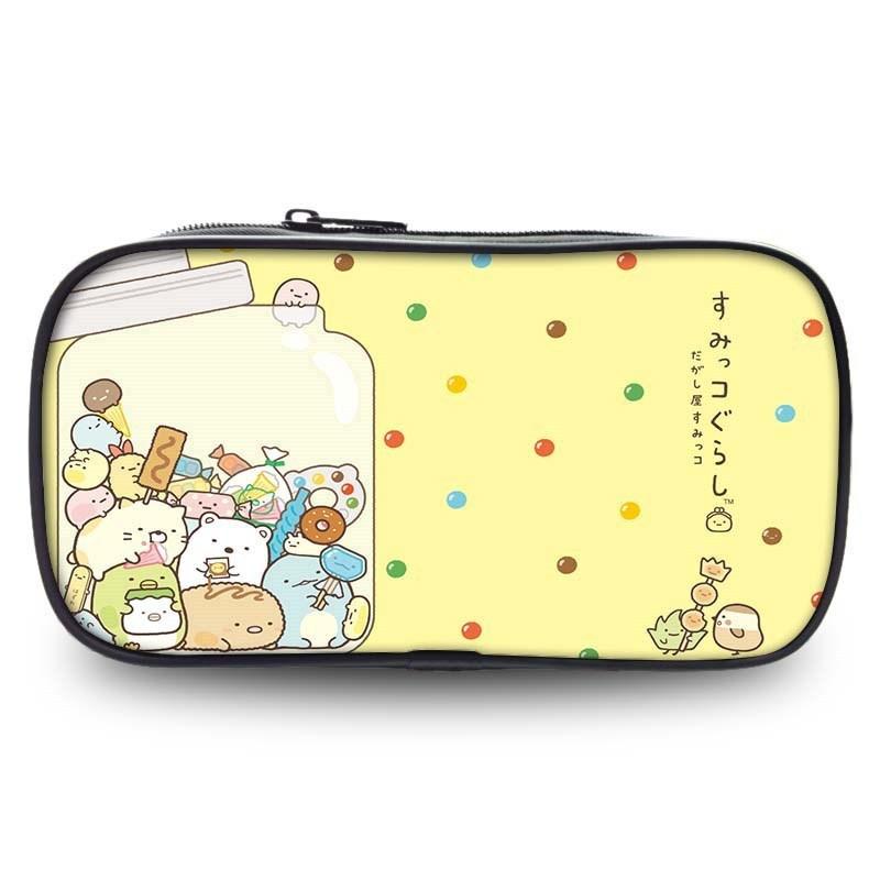 Пенал Sumikkogurashi из нейлона для хранения канцелярских принадлежностей и в качестве подарка