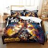 3PCS Single-sided Printed Quilt Cover Heavy Metal Band  Printed Bedding Sets Comfortable Bedspreads ComforterDuvet Birthday Gift