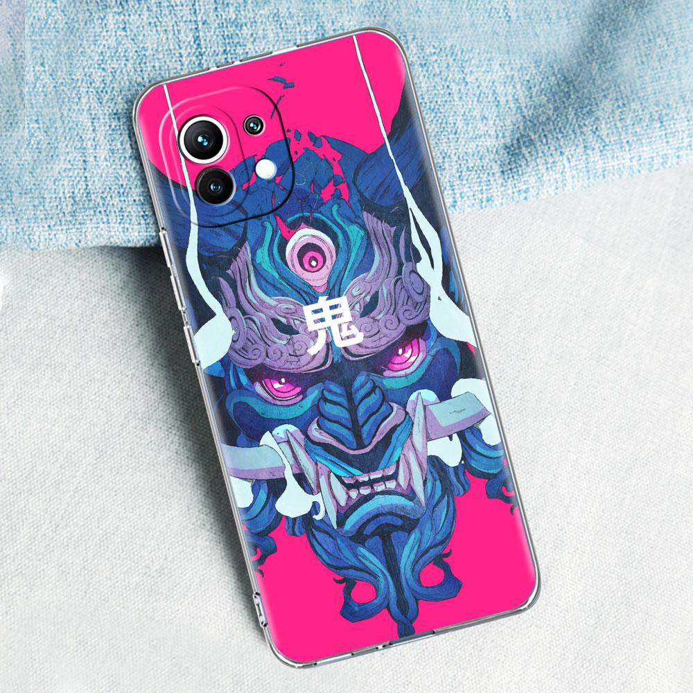 Мягкий прозрачный чехол для Xiaomi Mi Poco X3 NFC 10T Pro M3 Note 10 Lite 11 F3 9T F3 CC9 ТПУ силиконовый чехол для телефона Самурай Япония Искусство Кас