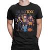 Spooky Hunterx Halloween Kpop Demon Hunters Huntrix Girl And Tiger T Shirt for Men Cotton Humorous T-Shirt Round Neck Tee Shirt