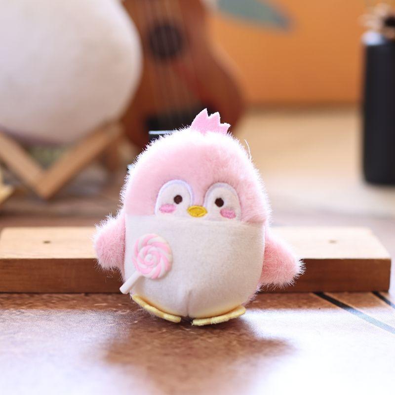 Маленький плюшевый пингвин-подвеска с мягким наполнителем для подарка и коллекции