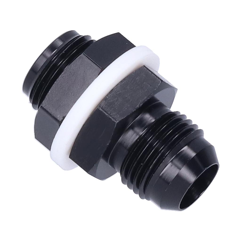 Соединитель переборки ячейки 8AN к 8AN Алюминиевый прямой адаптер топливного бака Автокомпоненты