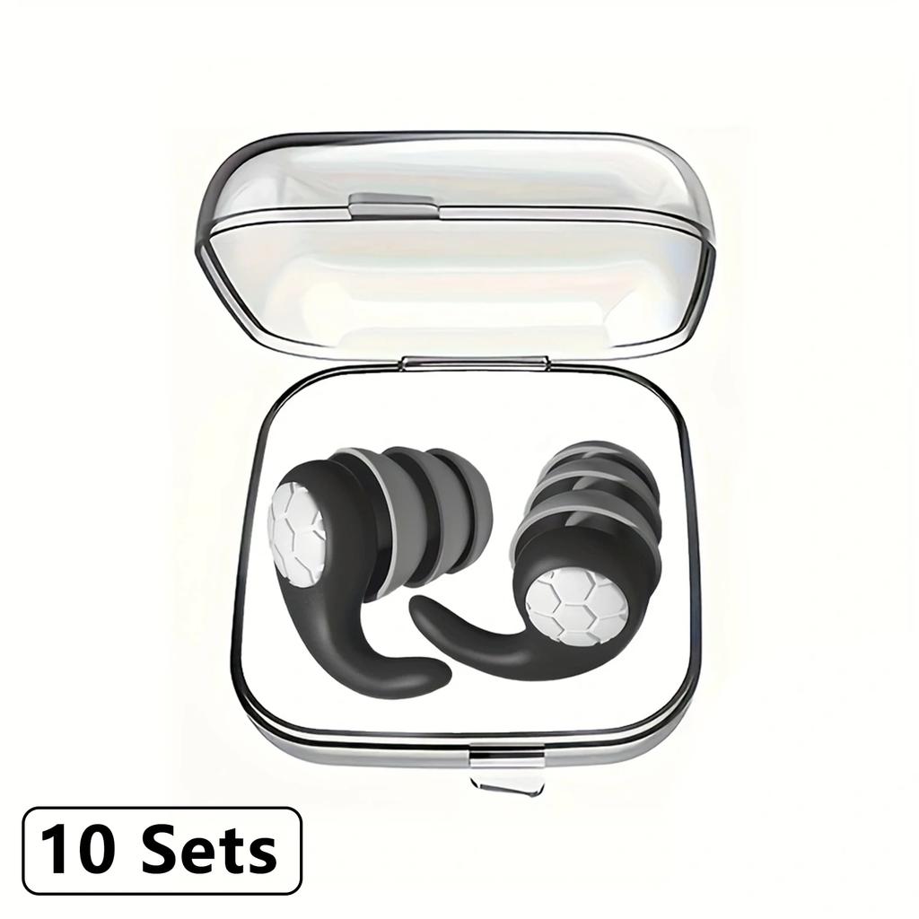 HUAK 1Pair Sleeping Ear Plugs Noise Reduction Tapones Oido Ruido Soft Oordopjes Earplug Waterproof Tapones Para Dormir Earplugs
