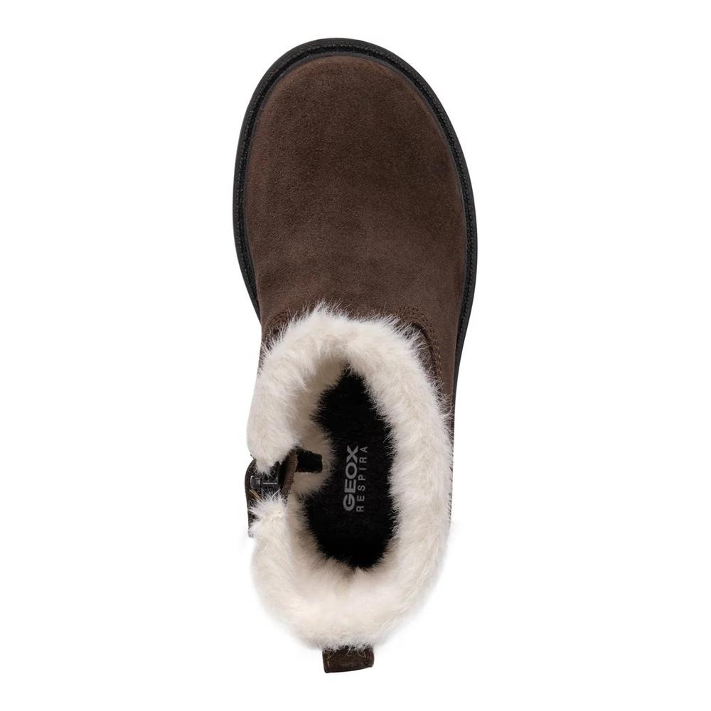 Geox Girls J Shaylax G Suede Ankle Boots