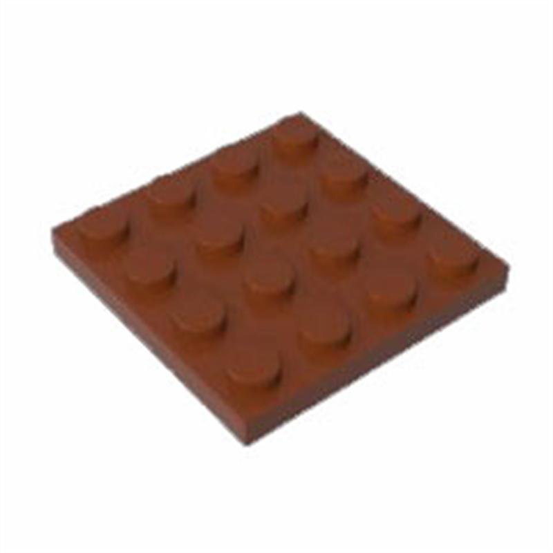Нетоксичные 200 шт. Тонкие строительные блоки Moc 3031 Пластины 4x4 Точки Образовательные Классические Креативные Размер Совместимый с 3031 Игрушки Для Детей