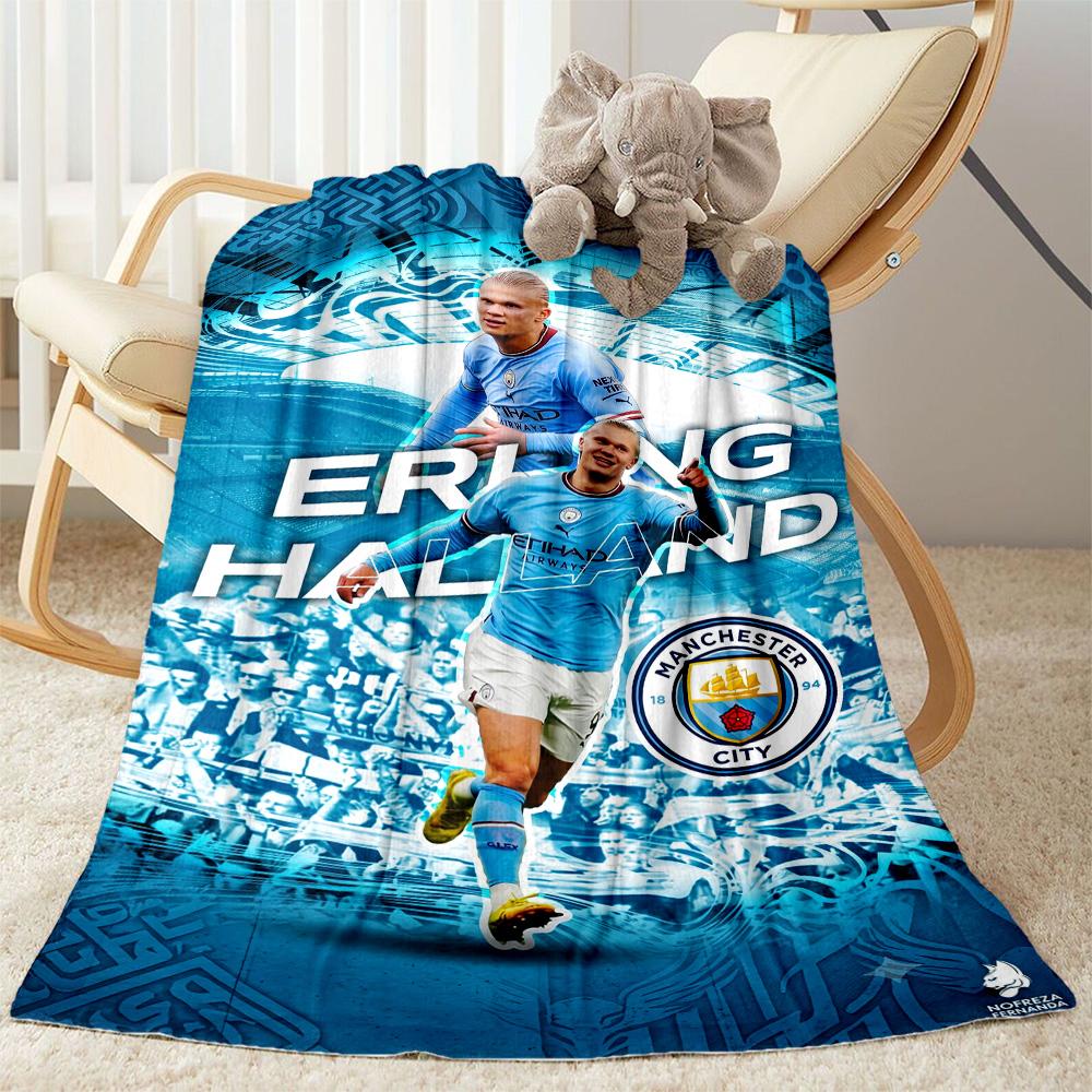 Haaland 243 Blanket Warmthful Decor Perfect for Office Chair Livingroom Bed Four Seasons Universal Warmthful Decor Birthday Christmas Gift Blanket