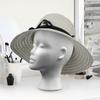 Foam Wig Head Tall Female Mannequin Hairpieces Display Holder Hats Sunglasses