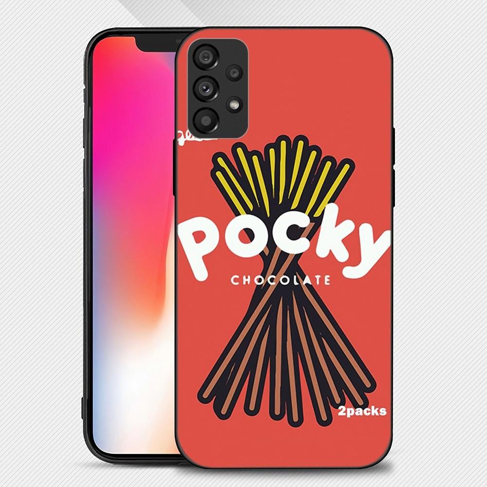 Чехол для телефона Pocky Strawberry Chocolate Chip Cookies для Samsung Galaxy S22 S23 Ultra S21 S20 FE Plus Note 20, мягкий чехол