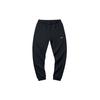 Li Ning Solid Color Fleece Sports Pants Men Bottoms Black AKLP871-12