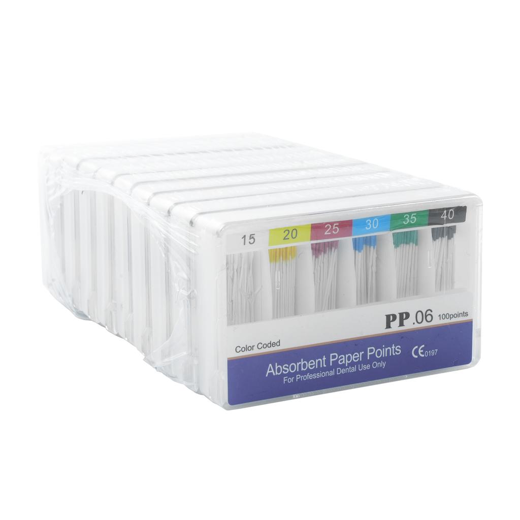 10 коробок Стоматологические впитывающие бумажные штифты Влаговпитывающие бумажные штифты Конусность 0,02 0,04 0,06 Эндодонтия Стоматологические клиники Расходные материалы