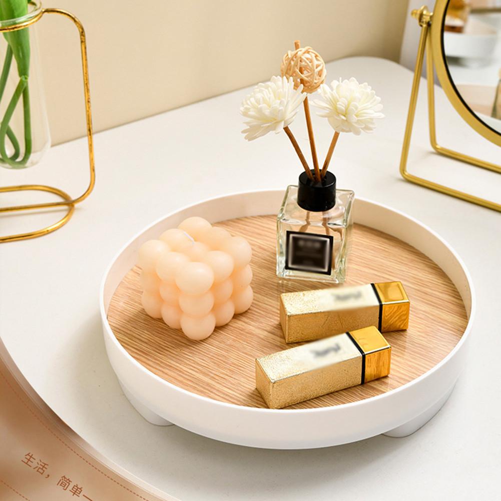 Nordic Storage Tray Household Desktop Sundries Cosmetic Perfume Jewelry Key Plate Home Decorative Trays