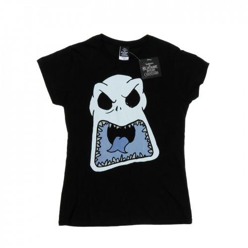 Disney Womens/Ladies Nightmare Before Christmas Jack Skellington Scary Face Cotton T-Shirt