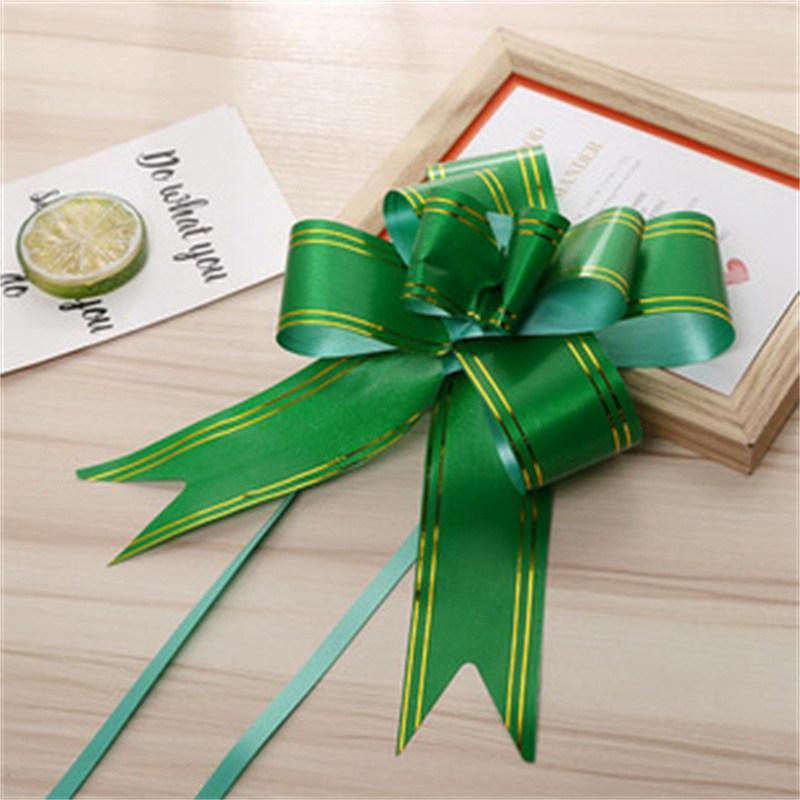 Bowknot Fruit Basket Bow Flower Wedding Ribbon Wedding Ribbon Handle Decorative Handmade Car Door