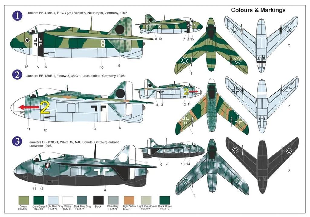 AZ Model Немецкий Юнкерс над Европой Пластиковая модель AZM7886 1/72 EF128E-1