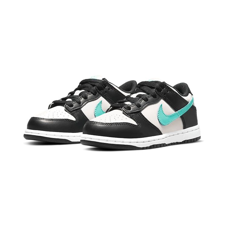 Nike Детские кроссовки Dunk Low PS Tiffany Grey Light-Bone Black CW1588-003