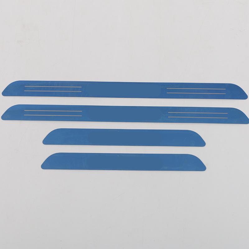 Compatible with Hongqi 23 HS7 Door Sill Trim, Bumper Pedal Sticker, Car Decorative Accessory.