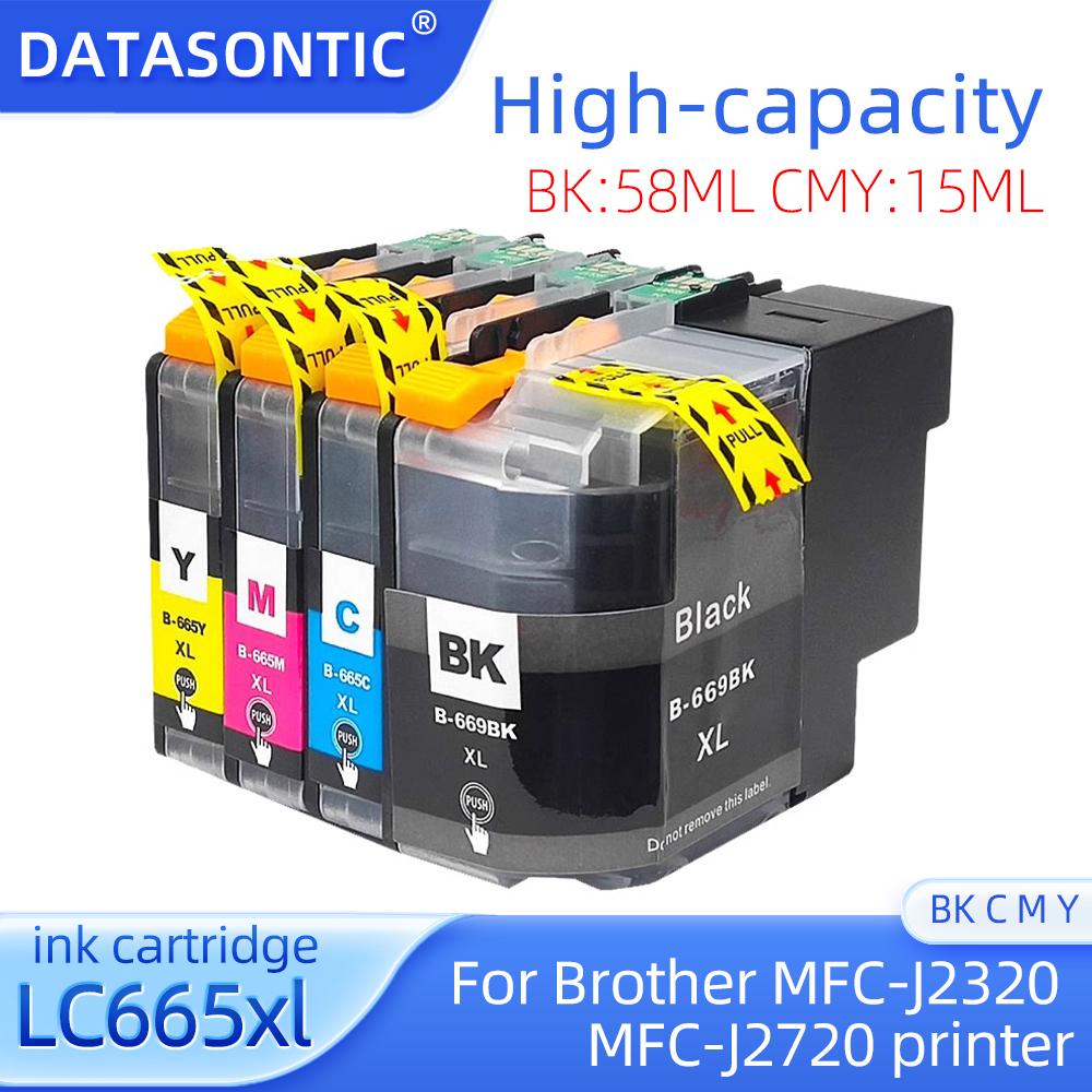 665 669 LC669 LC665 Совместимый картридж LC669XL LC665XL для Brother MFC-J2320 MFC-J2720 Цветной струйный принтер