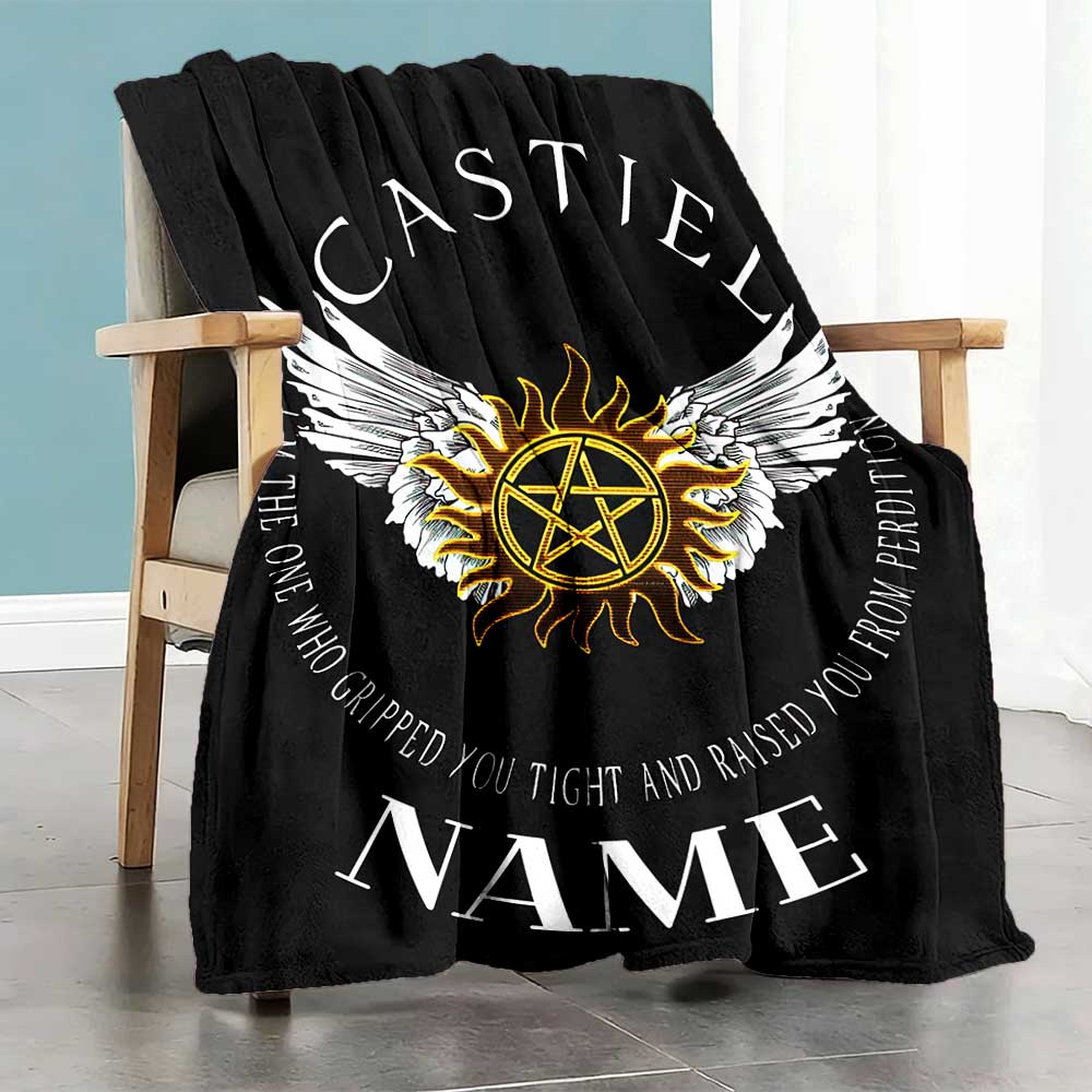 Like Warner Bros. Movies (4) Customize Your Name Blanket Throw Customizable Blanket Soft & Cozy Great for Home Decor Bed Sofa Chair