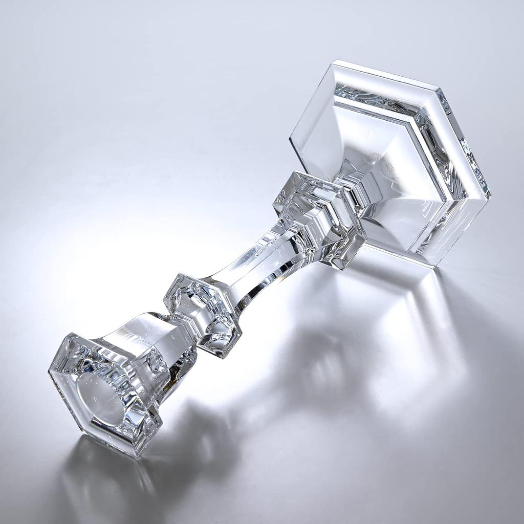 Baccarat Candlestick Pair HARCOURT Candle Stand Set of 2 2813863 [Item]