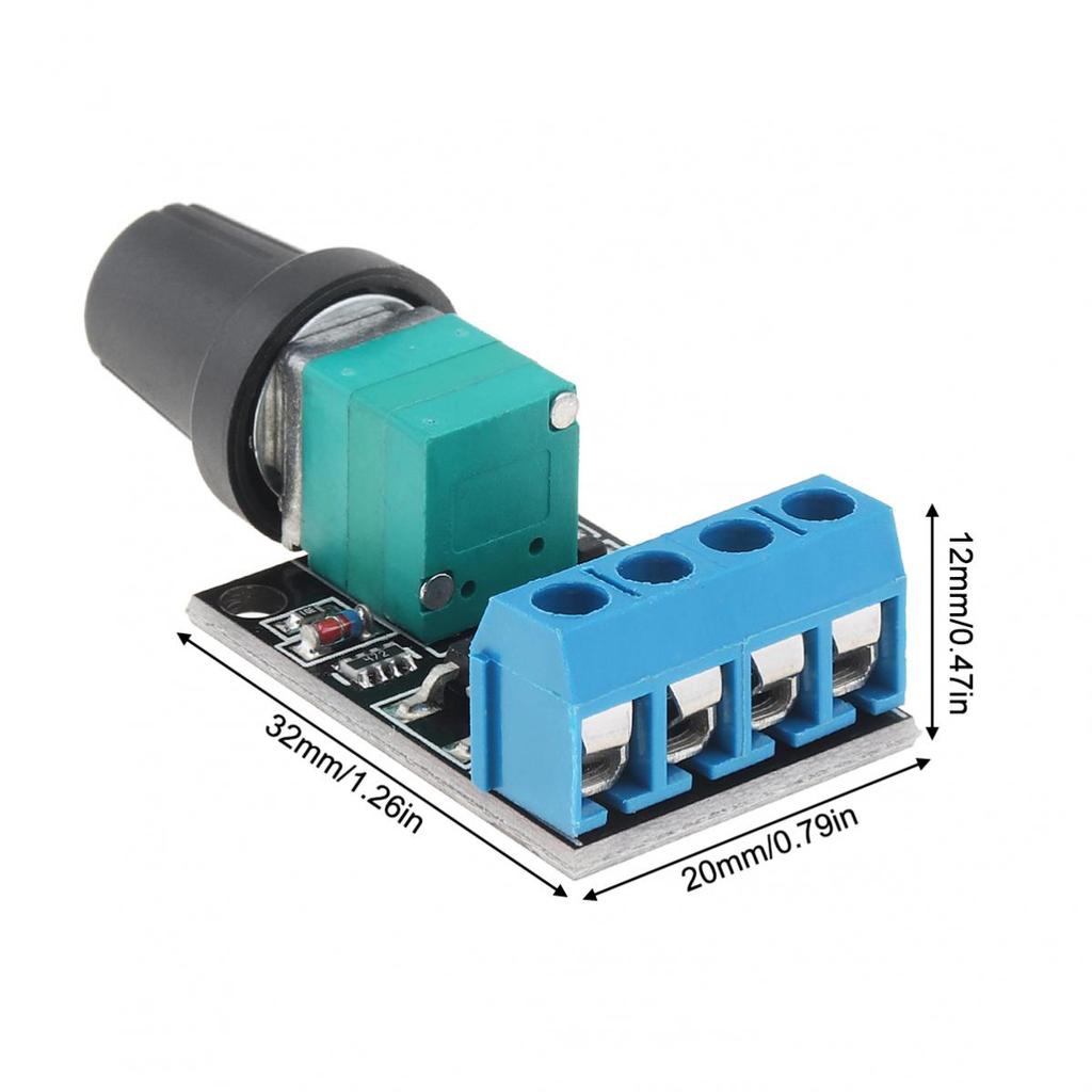 Регулятор напряжения 10А, 5-16 В, ШИМ, регулятор скорости двигателя постоянного тока, бесступенчатый регулятор скорости, светодиодный диммер, контроллер мощности