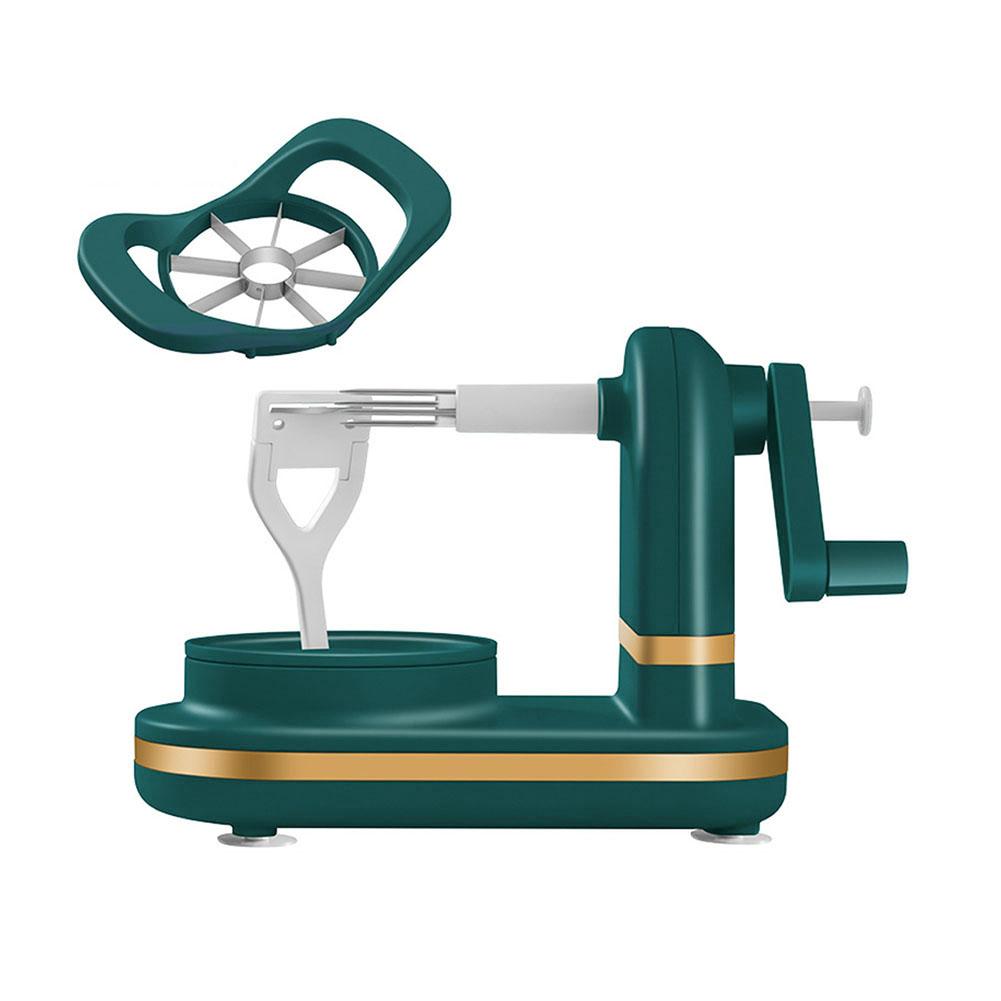 Manual Apple Peeler Multifunctional with Stainless Steel Blades Food Peeling Machine Bottom Suction Cup Safe for Kitchen Gadgets