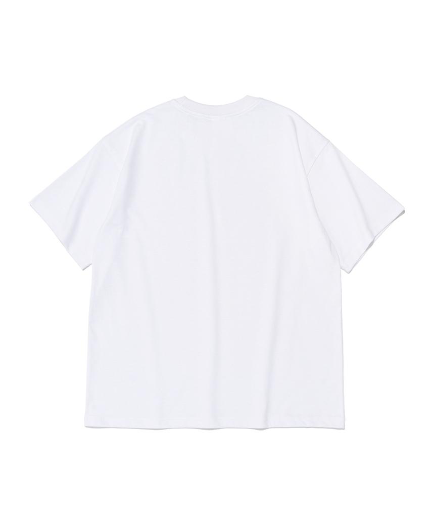 TAILOR STUDIO Taylor Magazine Lettering Short Sleeve T-Shirt (White)