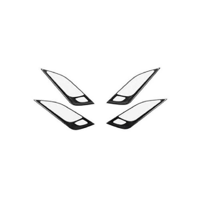 Fit For Cadillac CT5 - Steel Carbon Fiber Inner Door Handle Frame Trim