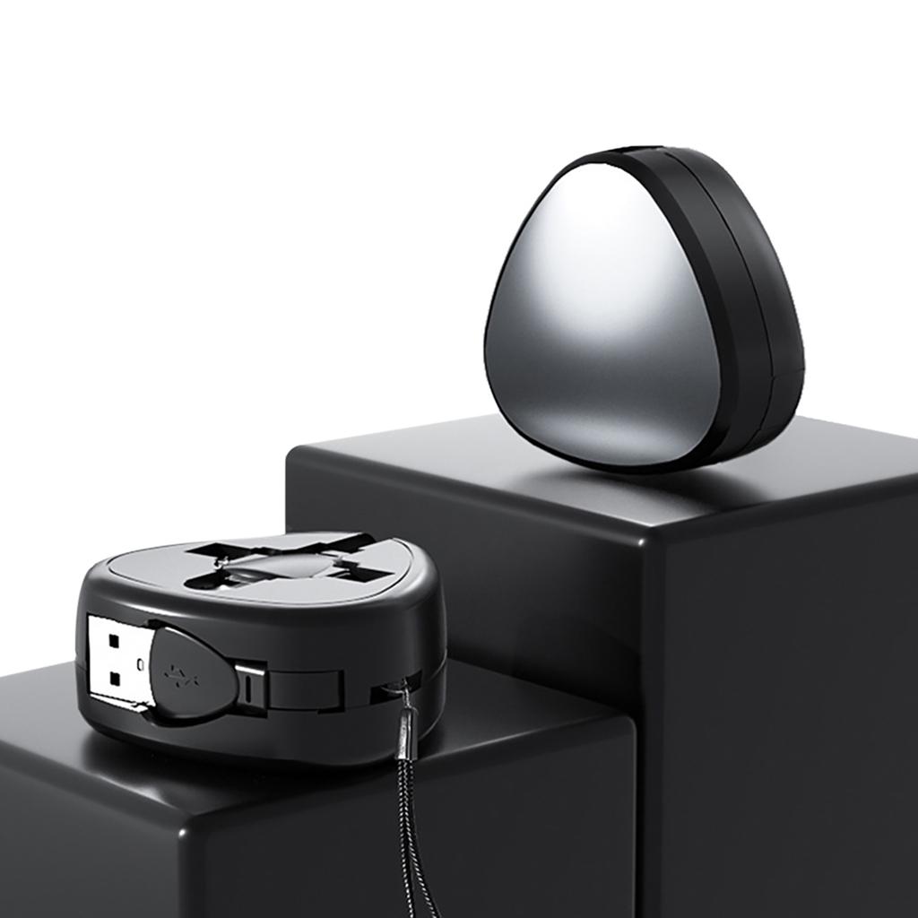 Multi Charging Cable 120W 6A Retractable Charging Cable Travel Accessories Compatible For Android IPhone Type C Devices