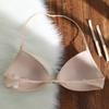 FINETOO Women French Triangle Cup Underwear Traceless and Wireless Lingerie Beautiful Back Bra