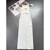 Foreign Trade Order EM * RYP @ RK Super Sexy Gyaru Slim Dress Sheath Sexy Waist-Exposed White Long Dress
