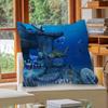 Ocean Animal Underwater World Cushion Cover Car Throw Pillow Case For Sofa Car Christmas Gift 40X40Cm 45X45Cm