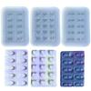 Personalized Tablets Mold Capsule Medicine Making Mould Resuable Silicone Casting Mold Versatile Drug Pellet Moulds