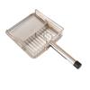 Stainless Steel Cat Litter Shovel Fine Hole Push-pull Design Pet Waste Picker Fast Sifting Ergonomic Handle