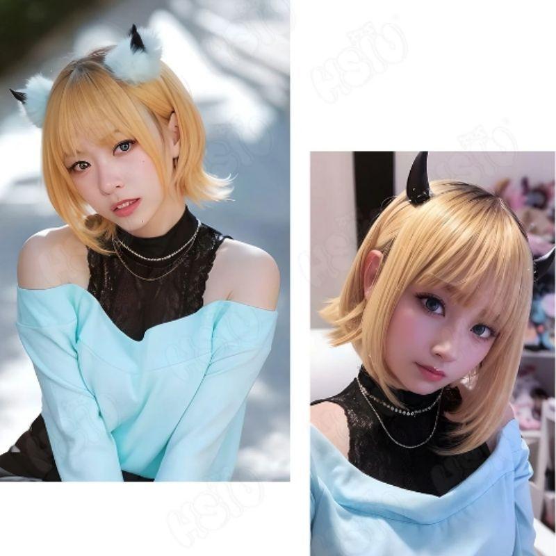 Memu Cho Косплей Костюм Аниме Oshi no Ko Косплей DokiDoki-N Memu Cho парик Женское синее платье Oshi no Ko Плюс Размер Memu Cho