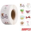 100-500pcs Cartoon Reward Sticker Children Encouragement Sealing Labels Kids Gifts Decorative Teacher Supplies Animal Sticker