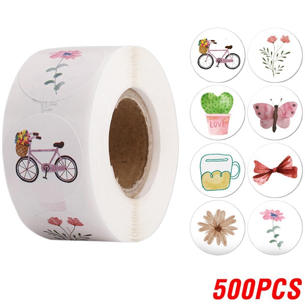 100-500pcs Cartoon Reward Sticker Children Encouragement Sealing Labels Kids Gifts Decorative Teacher Supplies Animal Sticker