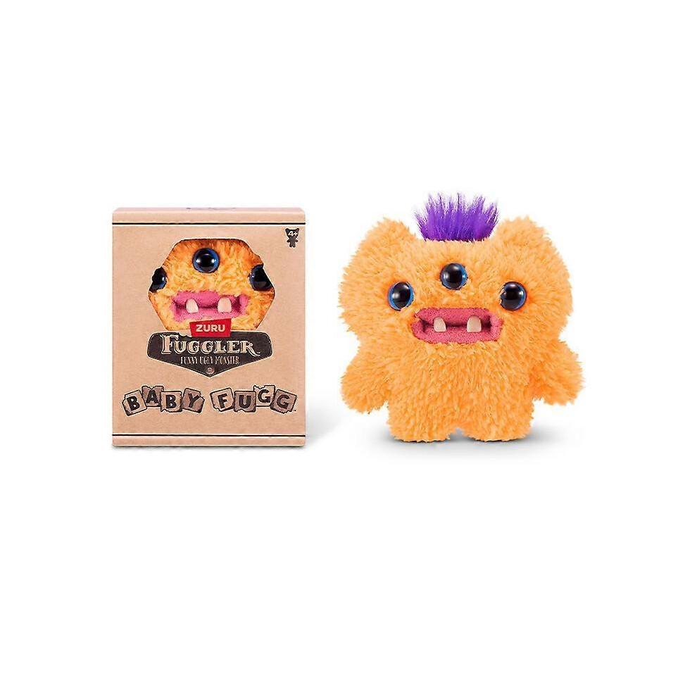 (SCREECH) Original Fuggler Baby Fugg Series 4th Generation Mini Soft Plush Doll Teeth Monster Ugly Cute Funny Toy Chlidren Christmas Gift
