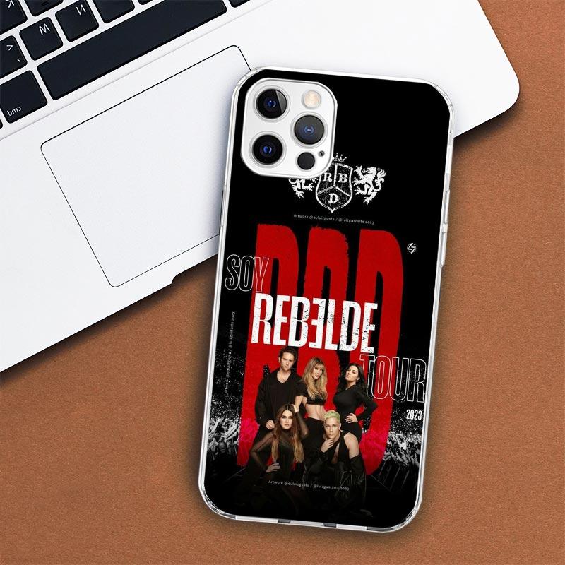 F-Fashion RBD R-Rebelde Phone Case For Apple iPhone 11 12 13 15 14 Pro 7 XR X XS Max 8 Plus + Mini SE Customized Print Soft Cove