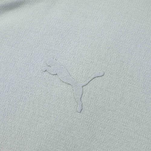 Puma Puma Спортивная Повседневная Удобная Толстовка на Молнии с Длинным Рукавом Унисекс Серая