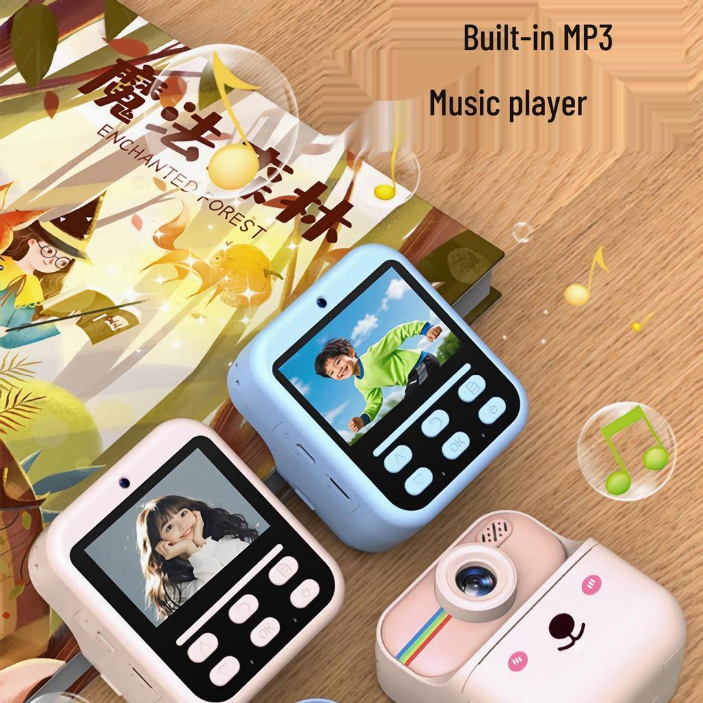 Children's Instant Camera with Dual HD Lenses and 2.4" LCD Screen