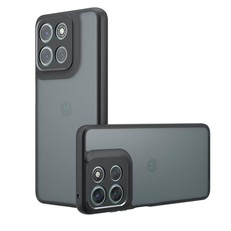 Чехол для Motorola Moto G56 Moto G56 G66J G66Y Крышка Мягкий TPU Рамка PC Матовый Бампер Защитные Чехлы для Телефона Moto G66J G66Y Funda