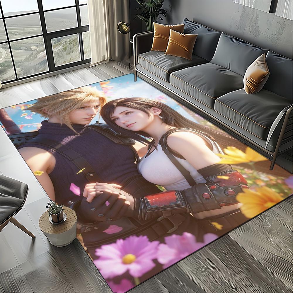 27 Стилей Новый Сефирот Игры Final Fantasy Клауд Тифа Аэрит Ковер Коврик для Гостиной Спальни Дома Дивана,Детский Нескользящий Коврик для Пола