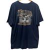 [USED] Vintage Harley-Davidson Skull T-shirt with Double-sided Pockets.