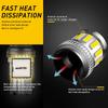 AUXITO 2PCS T10 W5W Red LED Bulb Canbus 194 168 White Car Interior Lights Yellow License Plate Leds Lamp Reading Trunk LIght 12V Dome Lights 6