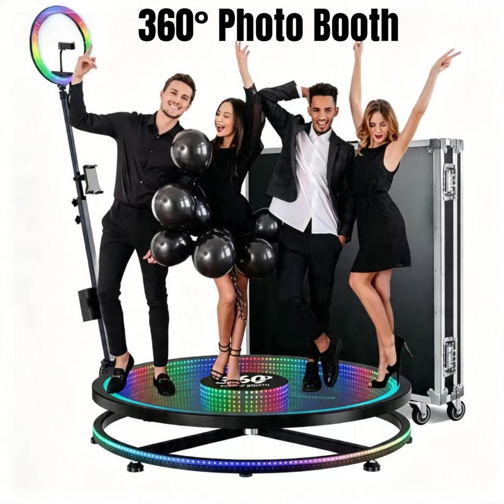 Multifunctional 360 Ring Shooting Station Abyss Stage Photo Booth Photography Remote Control Ring Shooting Station