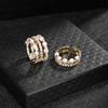 Pearl-set Diamond Multi-layer Open Ring French Retro Temperament Index Finger Ring Niche Exquisite High-end Jewelry